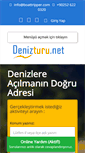 Mobile Screenshot of denizturu.net