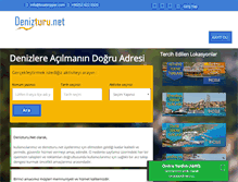 Tablet Screenshot of denizturu.net